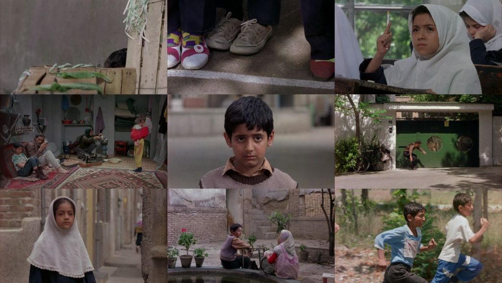 Los niños del cielo 1997 Majid Majidi película iraní Ali Zahra zapatos