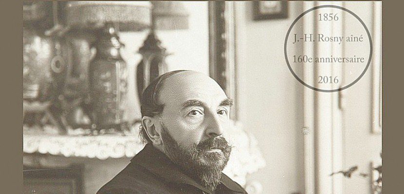 Literatura de mundos en peligro: "La muerte de la tierra", de J. H. Rosny: El regreso de una novela apocalíptica Retrato en blanco y negro de J.-H. Rosny aîné, escritor de ciencia ficción del siglo XIX, mirando hacia la izquierda