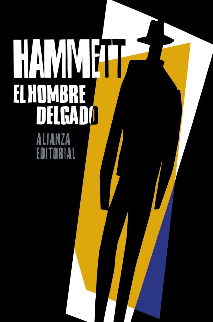 Portada de El hombre delgado de Dashiell Hammett (Alianza Editorial)